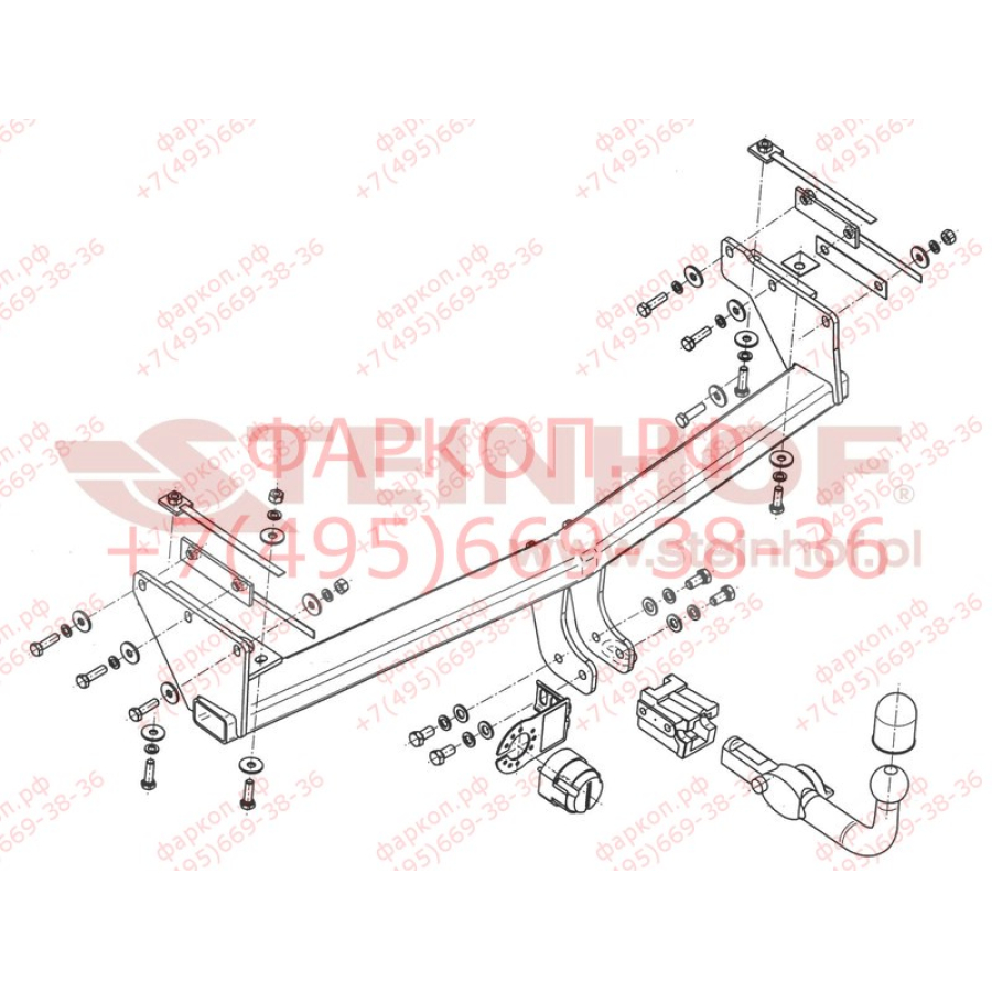 Купить фаркоп renault koleos 2008-2016 - r-067 steinhof по цене  Низкие цены. Большой выбор. Доставка по всей России. Интернет-магазин в Москве. Только положительные отзывы!