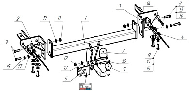 Купить фаркоп subaru xv 2017- 6313-a oris по цене 15 140 р. Низкие цены. Большой выбор. Доставка по всей России. Интернет-магазин в Москве. Только положительные отзывы!