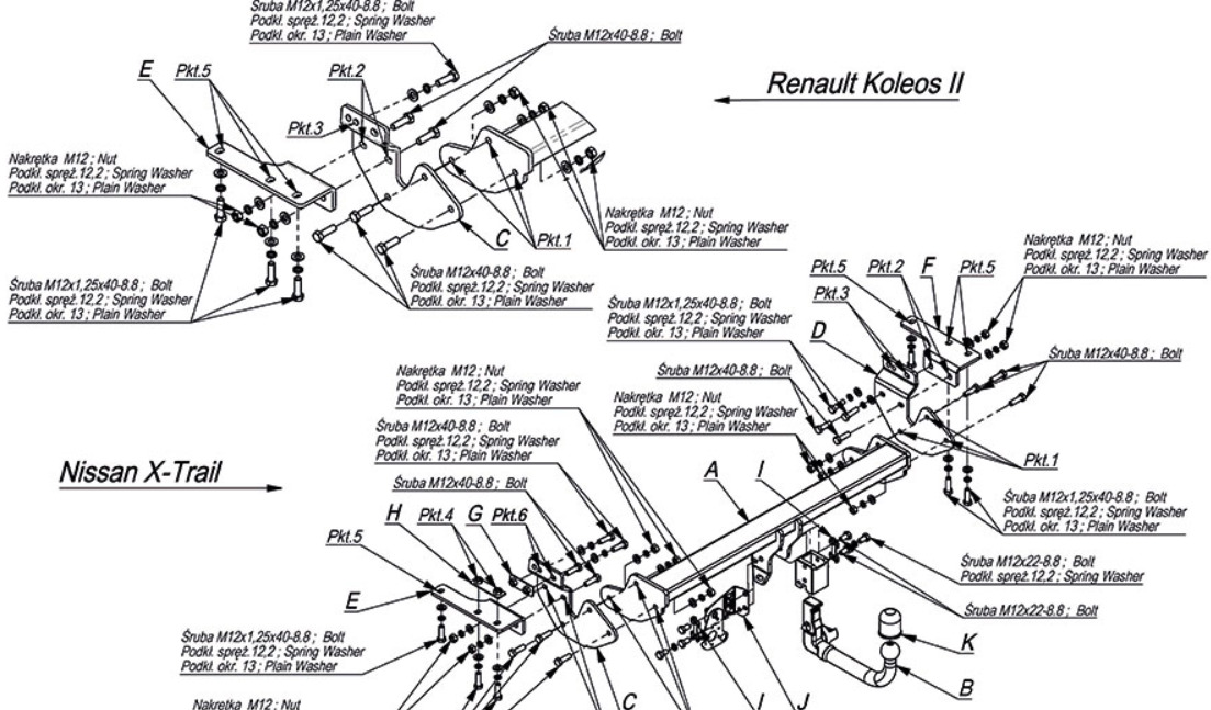 Купить фаркоп renault koleos, nissan x-trail t32 2017- r.a69 imiola по цене 35 992 р. Низкие цены. Большой выбор. Доставка по всей России. Интернет-магазин в Москве. Только положительные отзывы!