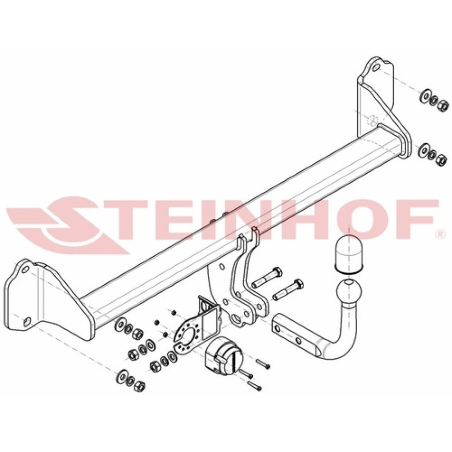 Купить фаркоп bmw x1 f48 2015-, 2-series active tourer f45 2014-, gran tourer f46 2015- b-080 steinhof по цене  Низкие цены. Большой выбор. Доставка по всей России. Интернет-магазин в Москве. Только положительные отзывы!