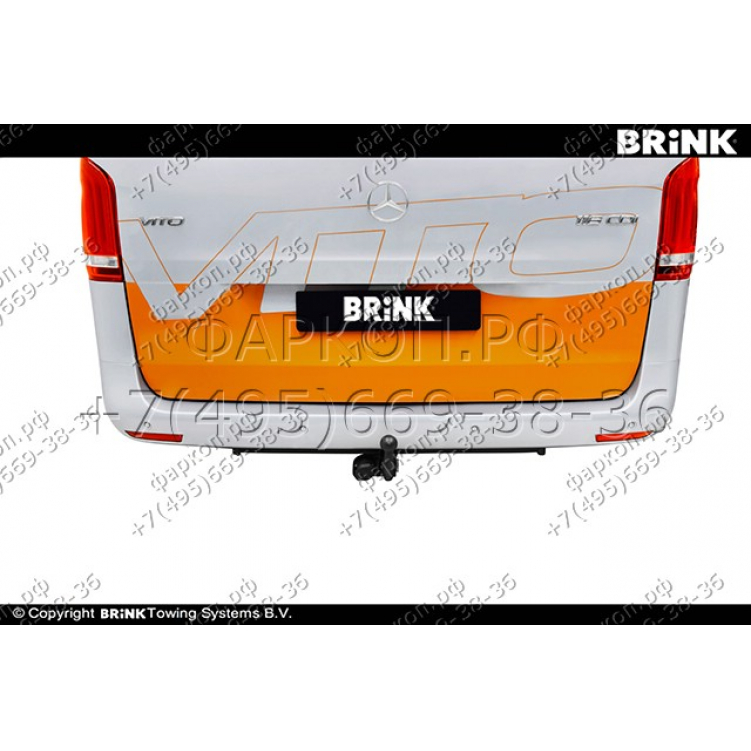 Купить фаркоп mercedes-benz v-class/ vito 2014- 595400 brink по цене  Низкие цены. Большой выбор. Доставка по всей России. Интернет-магазин в Москве. Только положительные отзывы!
