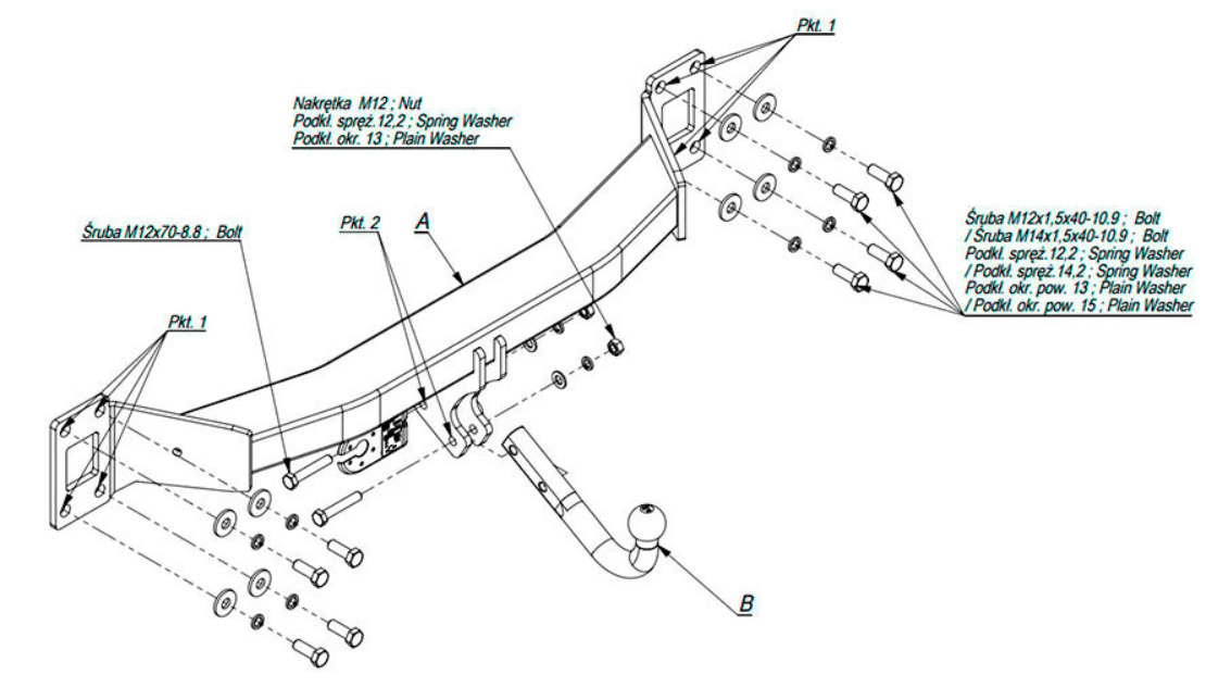 Купить фаркоп ssang yong actyon 2006-2011 - s.053 imiola по цене  Низкие цены. Большой выбор. Доставка по всей России. Интернет-магазин в Москве. Только положительные отзывы!