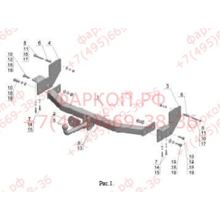 Купить фаркоп isuzu d-max 2007-2012 - is 01 avtos по цене  Низкие цены. Большой выбор. Доставка по всей России. Интернет-магазин в Москве. Только положительные отзывы!