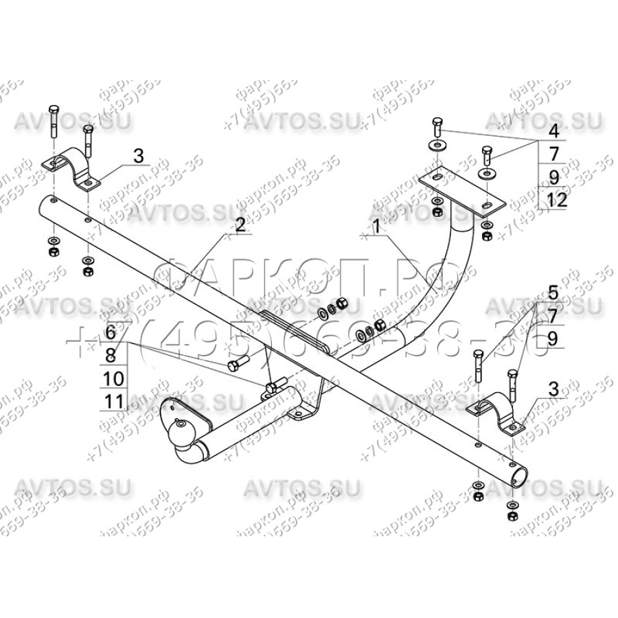 Купить фаркоп lada 4x4, 2121, 21213, 21214, 2131, 2329 1977- vaz-22 avtos по цене 5 130 р. Низкие цены. Большой выбор. Доставка по всей России. Интернет-магазин в Москве. Только положительные отзывы!