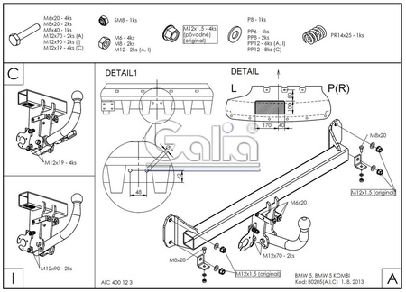 Купить фаркоп bmw 5-series седан f10 / универсал f11 2010-2016, 5-series gt f07 2010-2017 - b020c galia по цене 27 298 р. Низкие цены. Большой выбор. Доставка по всей России. Интернет-магазин в Москве. Только положительные отзывы!