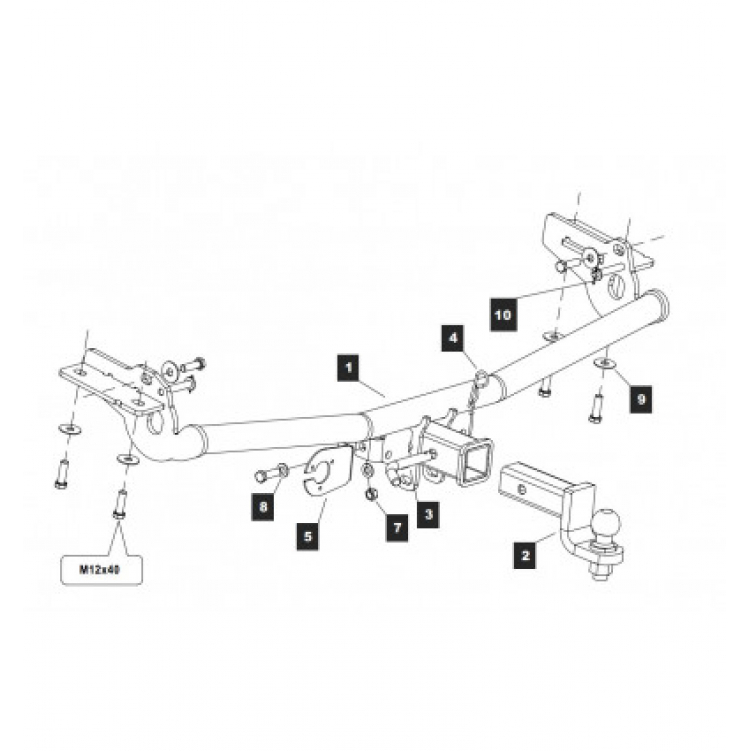 Купить фаркоп ford explorer 2011-2019 - 08.2247.32 балтекс по цене  Низкие цены. Большой выбор. Доставка по всей России. Интернет-магазин в Москве. Только положительные отзывы!