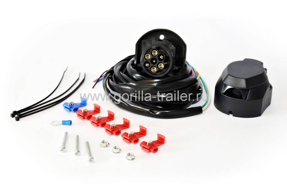 Купить комплект универсальной электрики для фаркопа прицепа с розеткой (тип в) по цене 900 р.. Низкие цены. Большой выбор. Доставка по всей России. Интернет-магазин в Москве. Только положительные отзывы!