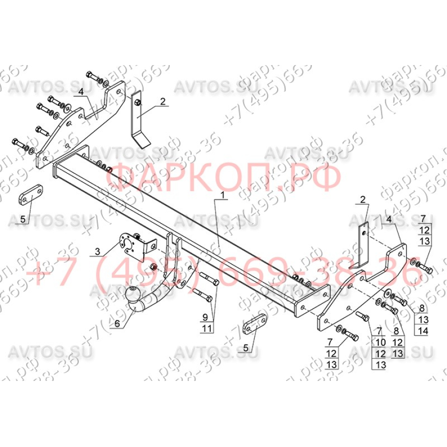 Купить фаркоп toyota hilux 2006-2015 - ty 36 avtos по цене 14 788 р. Низкие цены. Большой выбор. Доставка по всей России. Интернет-магазин в Москве. Только положительные отзывы!