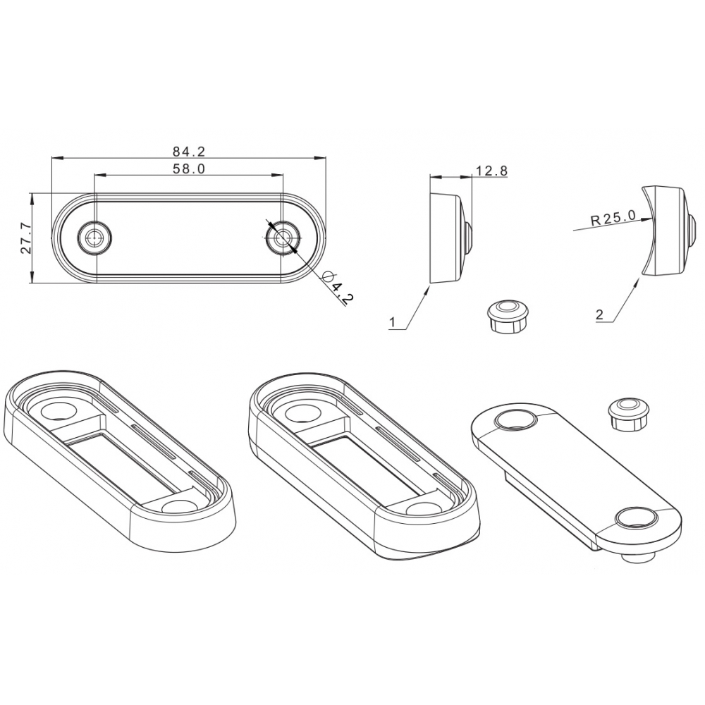 Купить фонарь габаритный fristom ft-073 b led светодиодный белый по цене 819 р.. Низкие цены. Большой выбор. Доставка по всей России. Интернет-магазин в Москве. Только положительные отзывы!