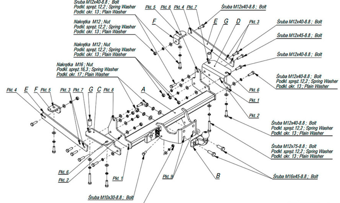 Купить фаркоп opel movano, renault master 2010- r.046 imiola по цене  Низкие цены. Большой выбор. Доставка по всей России. Интернет-магазин в Москве. Только положительные отзывы!