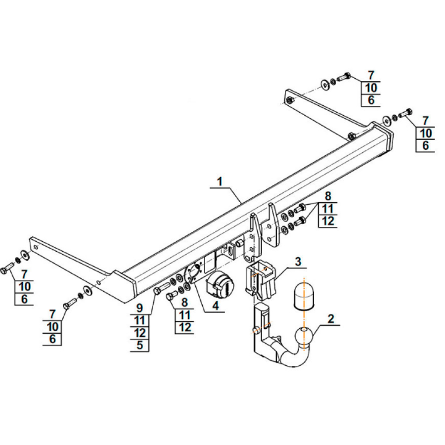 Купить фаркоп volkswagen passat седан/универсал b7/3c 2010-2014 - v-144 steinhof по цене  Низкие цены. Большой выбор. Доставка по всей России. Интернет-магазин в Москве. Только положительные отзывы!