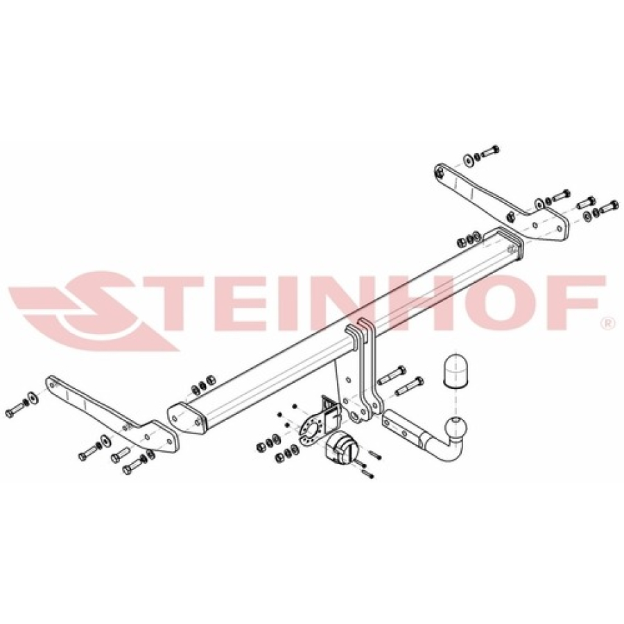 Купить фаркоп volkswagen tiguan 2016- v-154 steinhof по цене  Низкие цены. Большой выбор. Доставка по всей России. Интернет-магазин в Москве. Только положительные отзывы!