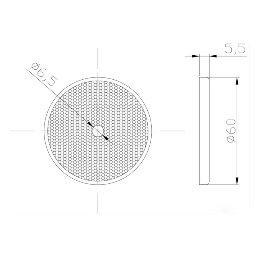 Купить катафот светоотражающий fristom dob-033 z желтый (d60 мм) круглый с отверстием по цене . Низкие цены. Большой выбор. Доставка по всей России. Интернет-магазин в Москве. Только положительные отзывы!