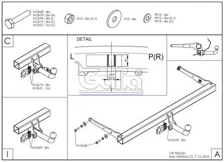Купить фаркоп volkswagen tiguan 2007-2016, 2016-, audi q3 2011-2018 - v069a galia по цене 17 992 р. Низкие цены. Большой выбор. Доставка по всей России. Интернет-магазин в Москве. Только положительные отзывы!