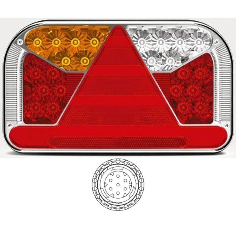 Купить фонарь задний прицепа fristom ft-170 p tb led amp 7pin 7-функциональный правый по цене . Низкие цены. Большой выбор. Доставка по всей России. Интернет-магазин в Москве. Только положительные отзывы!