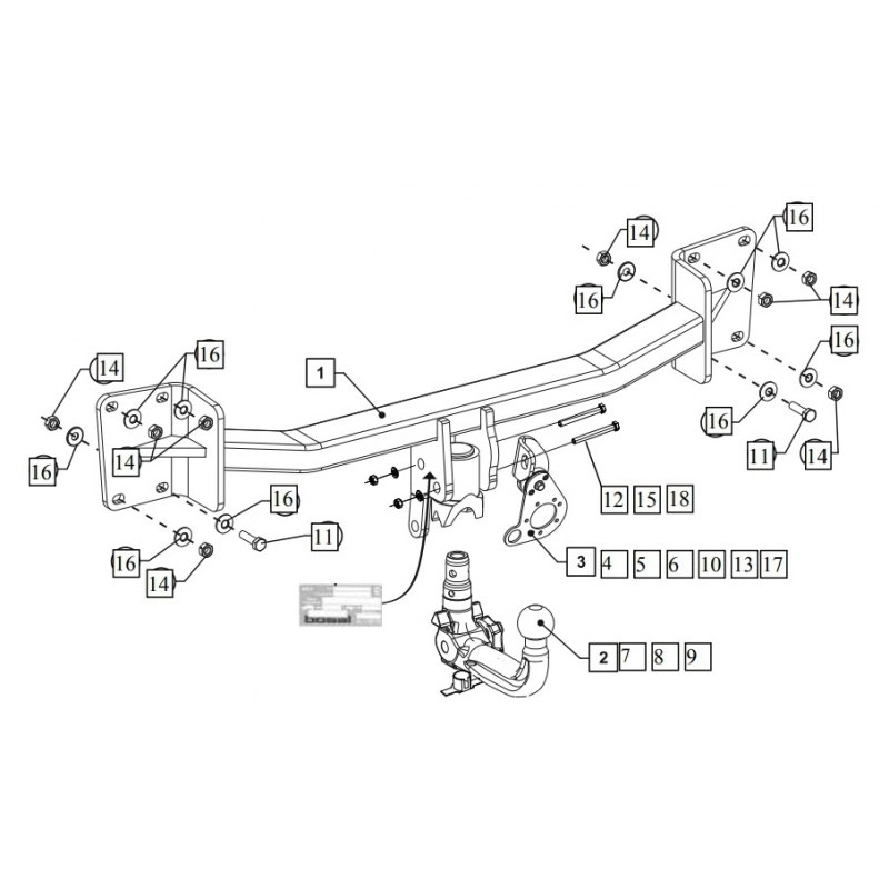 Купить фаркоп volvo xc90 2014- 7013-ak41 oris по цене  Низкие цены. Большой выбор. Доставка по всей России. Интернет-магазин в Москве. Только положительные отзывы!