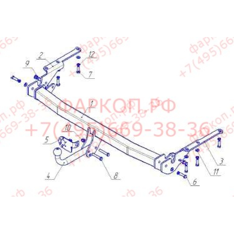 Купить фаркоп toyota rav4 2009-2013 - ty 23 avtos по цене 9 694 р. Низкие цены. Большой выбор. Доставка по всей России. Интернет-магазин в Москве. Только положительные отзывы!