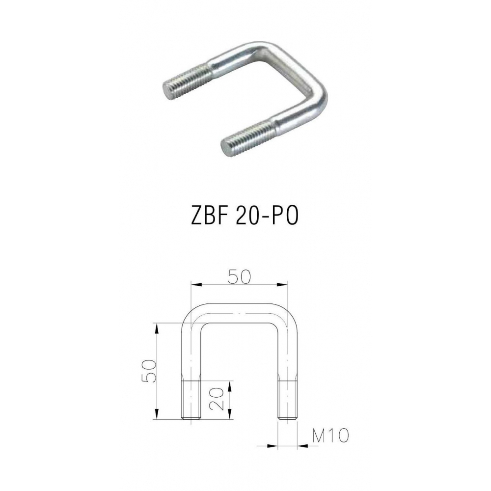 Купить скоба п-образная 50х50 мм, м10, zbf 20-po (w 6751), winterhoff по цене . Низкие цены. Большой выбор. Доставка по всей России. Интернет-магазин в Москве. Только положительные отзывы!