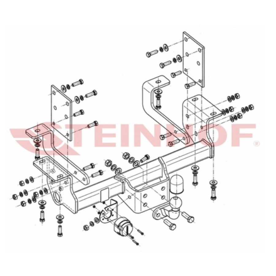 Купить фаркоп opel movano b, renault master, nissan nv400 2010- r-065 steinhof по цене  Низкие цены. Большой выбор. Доставка по всей России. Интернет-магазин в Москве. Только положительные отзывы!