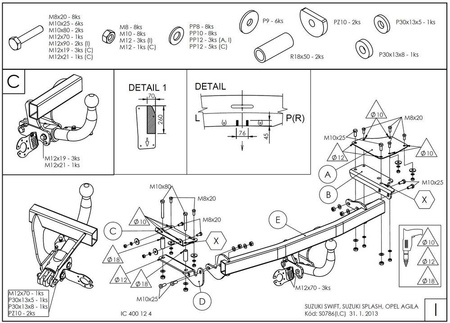 Купить фаркоп suzuki swift хетчбек 2005-2009, кроме 4wd / opel agila b 2008-2014 - s078a galia по цене 15 516 р. Низкие цены. Большой выбор. Доставка по всей России. Интернет-магазин в Москве. Только положительные отзывы!