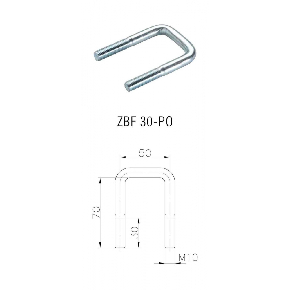 Купить скоба п-образная 50х70 мм, м10, zbf 30-po (w 6752), winterhoff по цене . Низкие цены. Большой выбор. Доставка по всей России. Интернет-магазин в Москве. Только положительные отзывы!