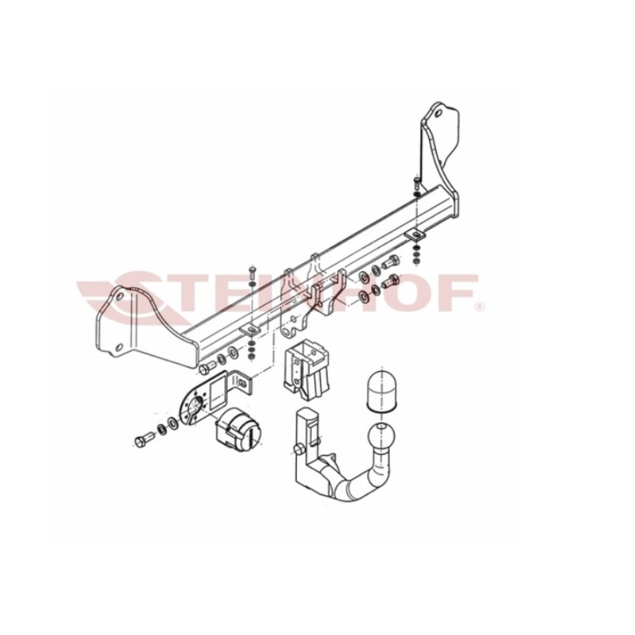 Купить фаркоп bmw 3-series f30 седан 2011-2018, bmw 3-series f31 универсал 2012-2018 - b-044 steinhof по цене  Низкие цены. Большой выбор. Доставка по всей России. Интернет-магазин в Москве. Только положительные отзывы!