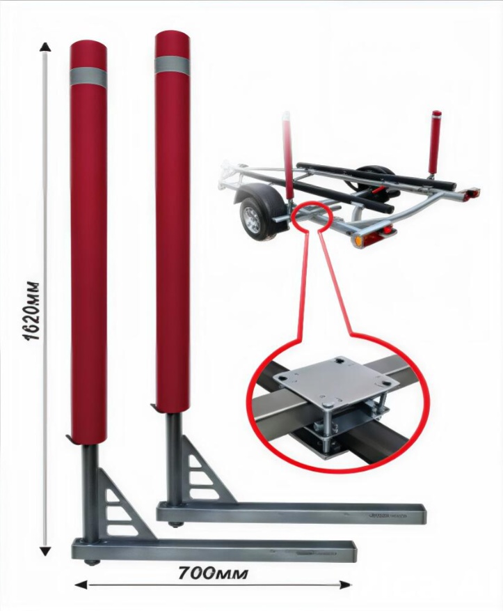 Купить направляющие ворота на прицеп усиленные 700х1620 мм по цене 14 100 р.. Низкие цены. Большой выбор. Доставка по всей России. Интернет-магазин в Москве. Только положительные отзывы!