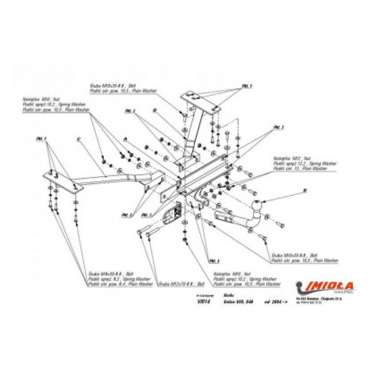 Купить фаркоп volvo s40 2004-2012 - v.014 imiola по цене  Низкие цены. Большой выбор. Доставка по всей России. Интернет-магазин в Москве. Только положительные отзывы!