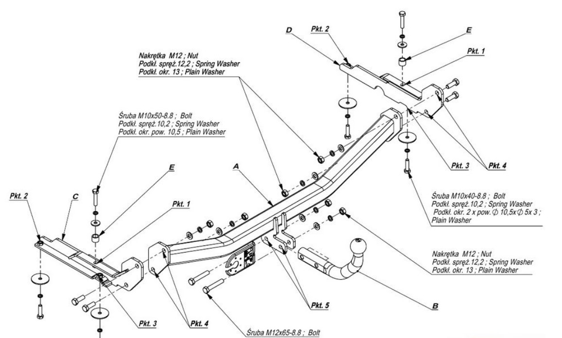 Купить фаркоп honda accord седан cc, ce cf 1993-1998 - h.002 imiola по цене  Низкие цены. Большой выбор. Доставка по всей России. Интернет-магазин в Москве. Только положительные отзывы!