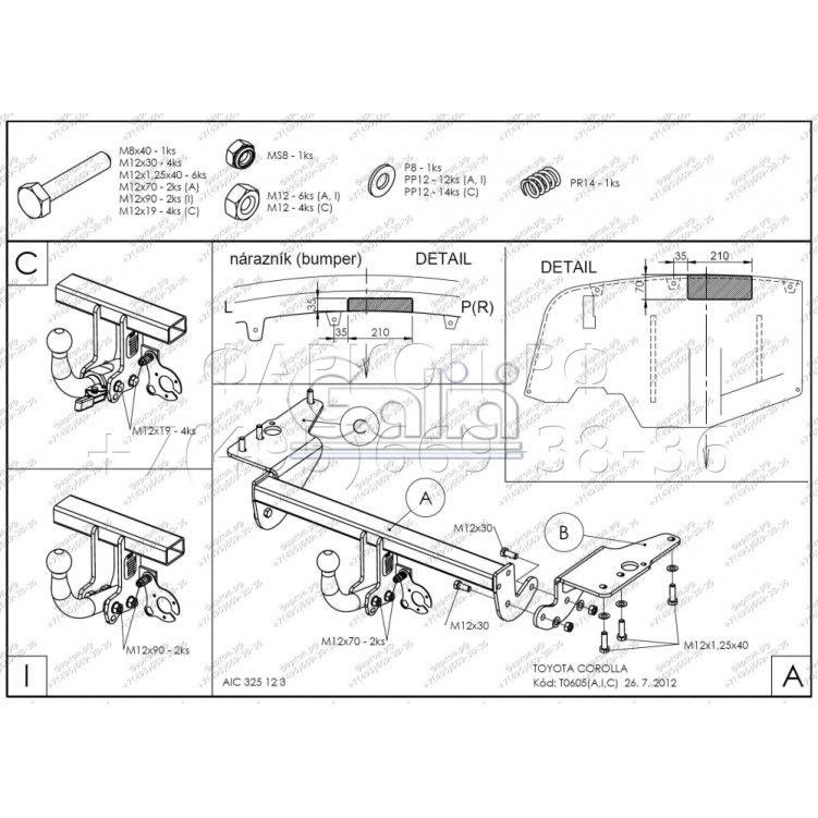 Купить фаркоп toyota corolla e15 седан 2007-2013 - t060a galia по цене 19 792 р. Низкие цены. Большой выбор. Доставка по всей России. Интернет-магазин в Москве. Только положительные отзывы!