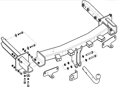 Купить фаркоп mercedes gls-class x166 2016-2019, gle-class w166 2015-2019, w166, m-class w164 200512-2015, gl-class x164 2005-2012, x166 2012-2016 - 2252-an oris по цене 25 680 р. Низкие цены. Большой выбор. Доставка по всей России. Интернет-магазин в Москве. Только положительные отзывы!