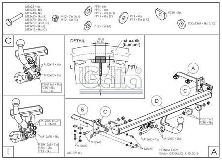 Купить фаркоп honda cr-v 2017- h105c galia по цене 28 792 р. Низкие цены. Большой выбор. Доставка по всей России. Интернет-магазин в Москве. Только положительные отзывы!
