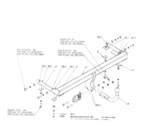 Купить фаркоп mitsubishi galant седан/хетчбек 1992-2004 - y.023 imiola по цене  Низкие цены. Большой выбор. Доставка по всей России. Интернет-магазин в Москве. Только положительные отзывы!