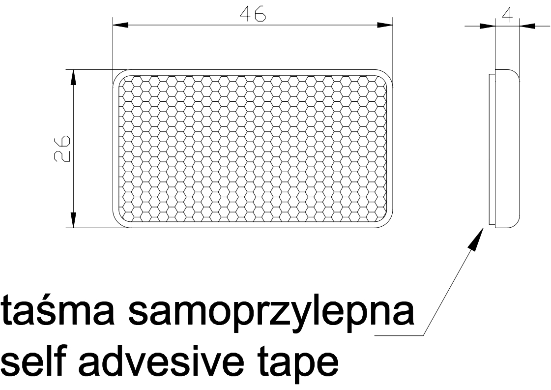 Купить катафот светоотражающий fristom ft-46х26 c красный (46х26мм) прямоугольный на липучке по цене . Низкие цены. Большой выбор. Доставка по всей России. Интернет-магазин в Москве. Только положительные отзывы!