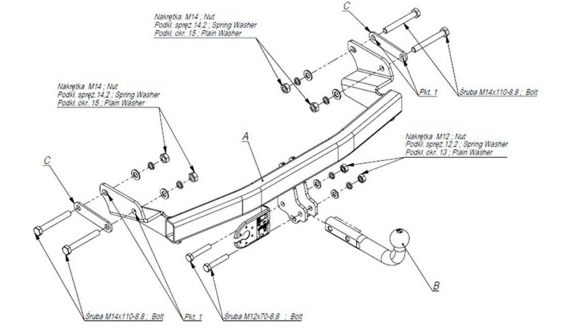 Купить фаркоп jeep compass mk 2006-2011, liberty 2006-2011 - j.070 imiola по цене  Низкие цены. Большой выбор. Доставка по всей России. Интернет-магазин в Москве. Только положительные отзывы!