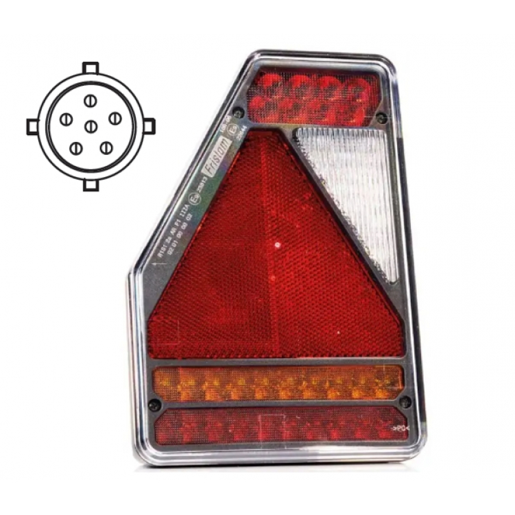 Купить фонарь fristom ft-277 l led bajonet 6pin на прицеп задний 6-функциональный светодиодный левый по цене . Низкие цены. Большой выбор. Доставка по всей России. Интернет-магазин в Москве. Только положительные отзывы!