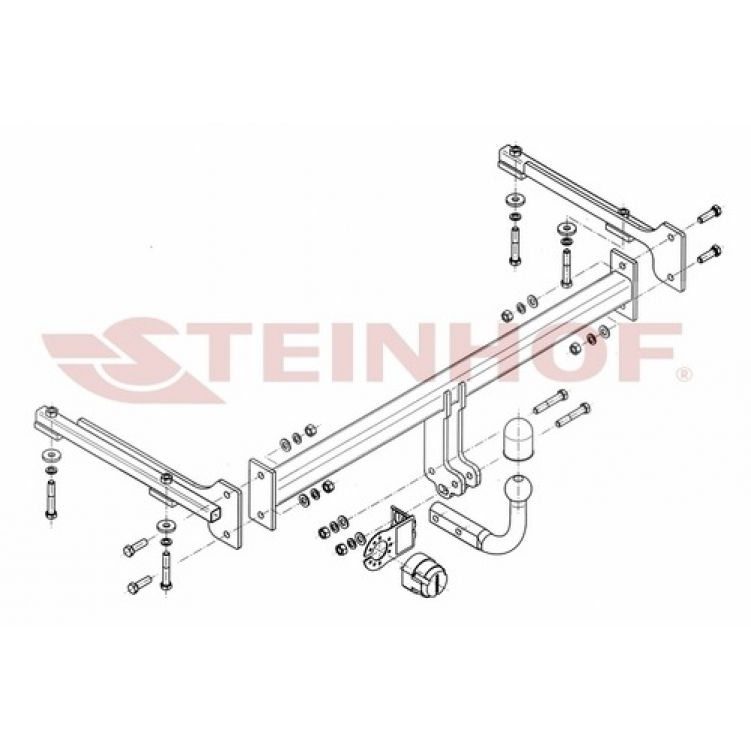Купить фаркоп honda civic седан 2006-2011 - h-040 steinhof по цене  Низкие цены. Большой выбор. Доставка по всей России. Интернет-магазин в Москве. Только положительные отзывы!