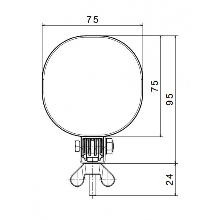 Купить фонарь заднего хода fristom ft-410 led ss p с проводом 0,5 м соединением super seal и креплением на шарнире по цене . Низкие цены. Большой выбор. Доставка по всей России. Интернет-магазин в Москве. Только положительные отзывы!