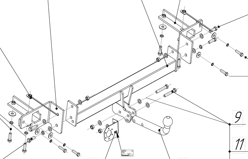 Купить фаркоп brilliance v5 2013-2017 - 9010-a oris по цене  Низкие цены. Большой выбор. Доставка по всей России. Интернет-магазин в Москве. Только положительные отзывы!