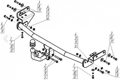 Купить фаркоп hyundai solaris 2010-2017, kia rio iii 2011-2017 - 90910-a motodor по цене 9 892 р. Низкие цены. Большой выбор. Доставка по всей России. Интернет-магазин в Москве. Только положительные отзывы!