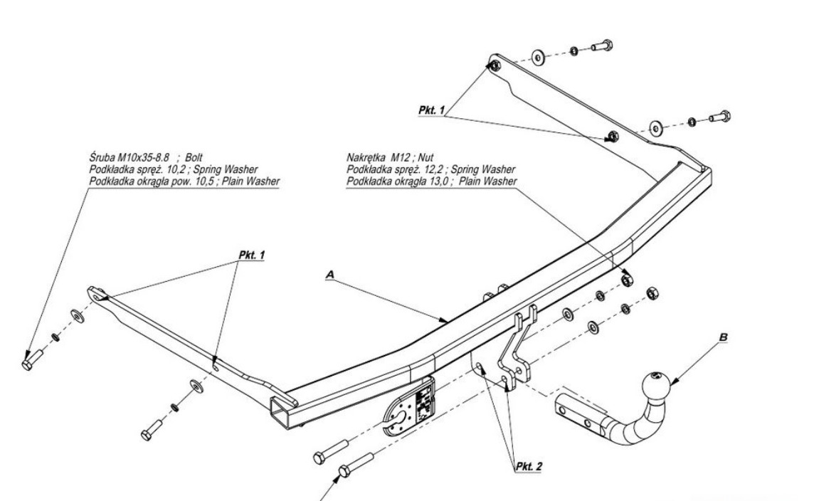 Купить фаркоп ford focus хетчбек 2004-2011, c-max 2004-2010, grand c-max 2010-2019 - e.037 imiola по цене  Низкие цены. Большой выбор. Доставка по всей России. Интернет-магазин в Москве. Только положительные отзывы!