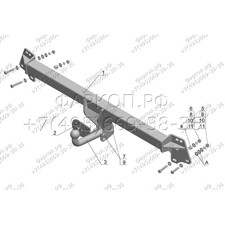 Купить фаркоп toyota camry седан 2006-2011 - ty 17 avtos по цене 9 172 р. Низкие цены. Большой выбор. Доставка по всей России. Интернет-магазин в Москве. Только положительные отзывы!