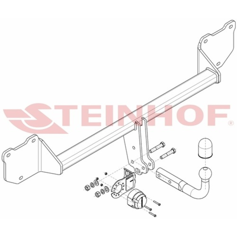 Купить фаркоп mini cooper countryman 2wd r60 2010-2017, 4wd r60 2010-2014 - m-280 steinhof по цене  Низкие цены. Большой выбор. Доставка по всей России. Интернет-магазин в Москве. Только положительные отзывы!