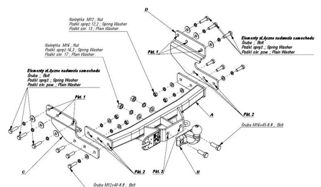 Купить фаркоп volkswagen transporter 1996-2002 - w.016 imiola по цене  Низкие цены. Большой выбор. Доставка по всей России. Интернет-магазин в Москве. Только положительные отзывы!