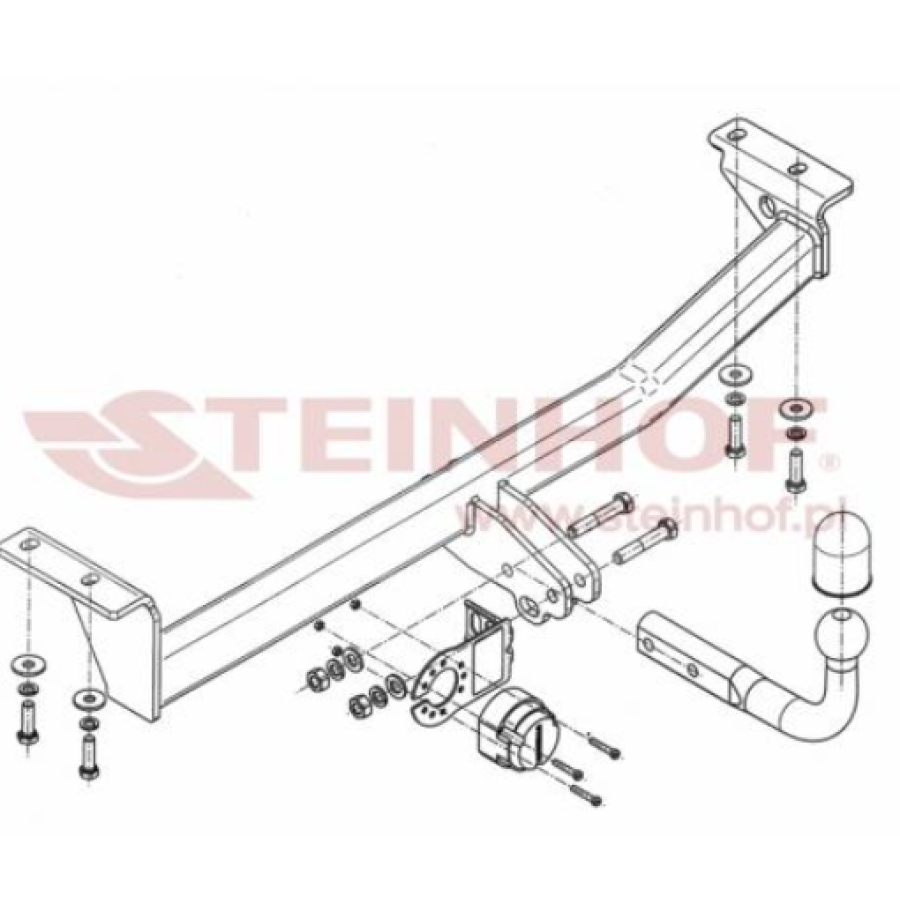 Купить фаркоп toyota yaris verso 1999-2006 - t-229 steinhof по цене  Низкие цены. Большой выбор. Доставка по всей России. Интернет-магазин в Москве. Только положительные отзывы!