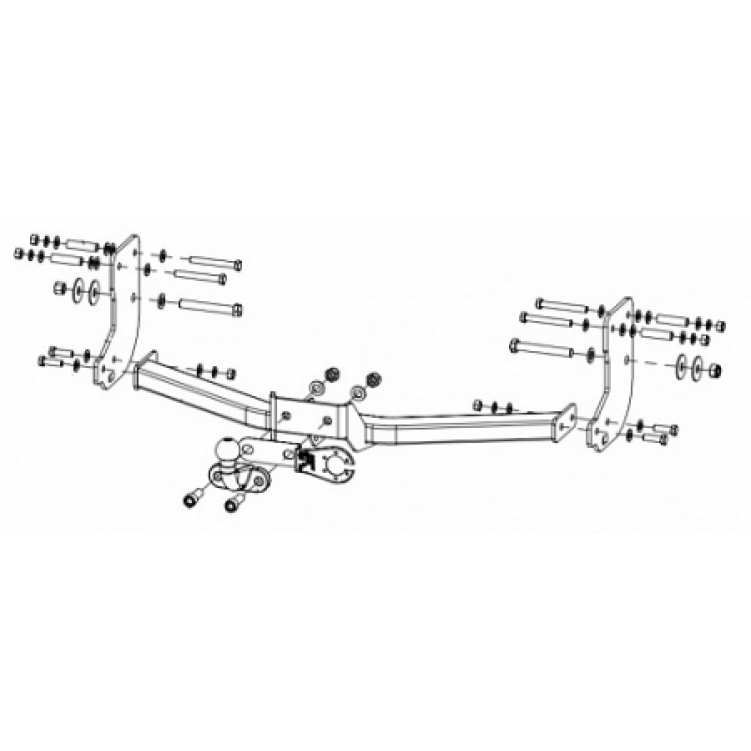 Купить фаркоп lifan myway 2016-2021 - 28.3553.21 балтекс по цене  Низкие цены. Большой выбор. Доставка по всей России. Интернет-магазин в Москве. Только положительные отзывы!