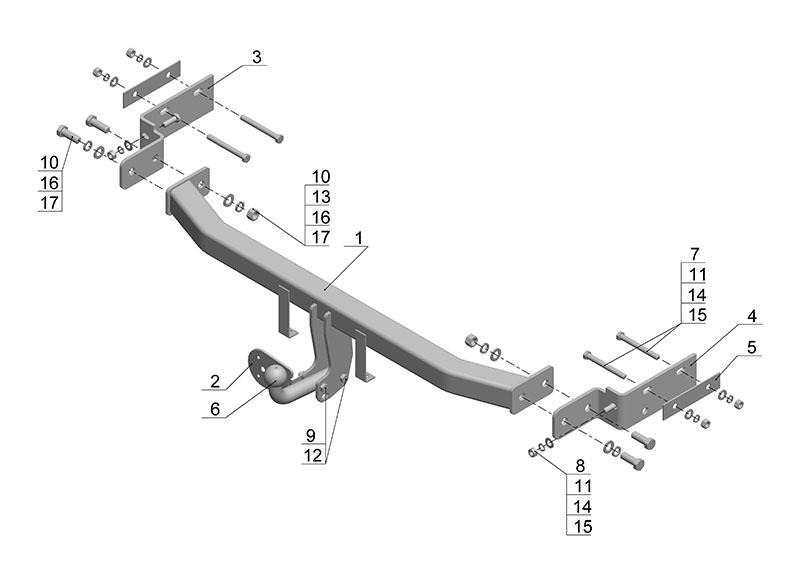 Купить фаркоп kia sorento 2009-2012 - ki 17 avtos по цене 11 340 р. Низкие цены. Большой выбор. Доставка по всей России. Интернет-магазин в Москве. Только положительные отзывы!