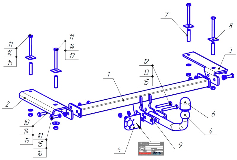 Купить фаркоп chery tiggo 7 2019-2020 - 7612-a oris по цене  Низкие цены. Большой выбор. Доставка по всей России. Интернет-магазин в Москве. Только положительные отзывы!