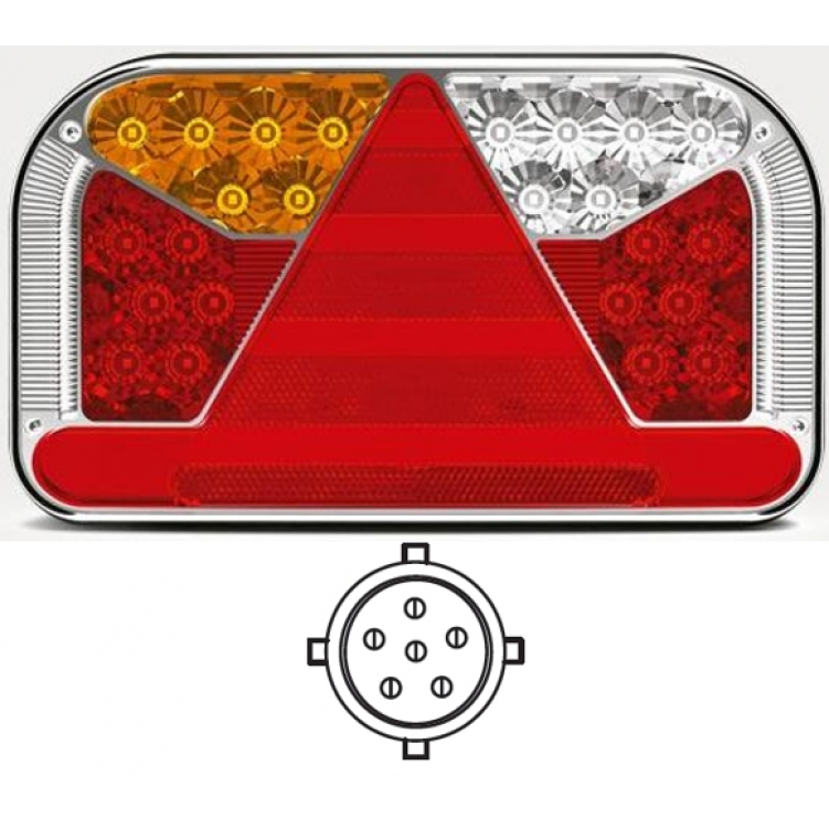 Купить фонарь задний прицепа fristom ft-170 p tb led bajonet 6pin 7-функциональный правый по цене . Низкие цены. Большой выбор. Доставка по всей России. Интернет-магазин в Москве. Только положительные отзывы!