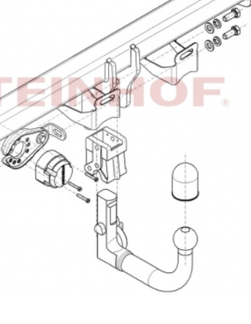 Купить фаркоп peugeot 3008 2009-2016 - p-055 steinhof по цене  Низкие цены. Большой выбор. Доставка по всей России. Интернет-магазин в Москве. Только положительные отзывы!